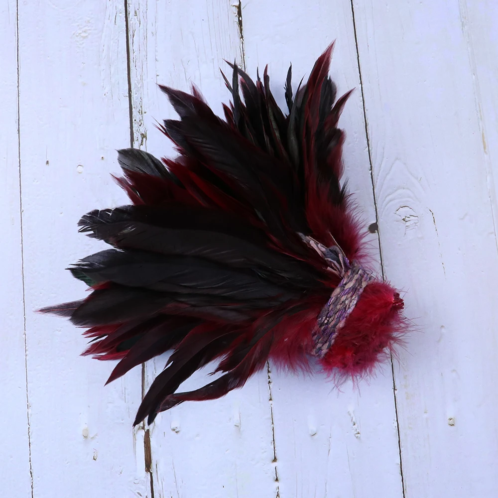 Mixing Pack Natural Chicken Rooster Feathers 15-20CM/6-8Inch Wedding Jewelry Decoration Plumes Diy Craft Accessories 50pcs