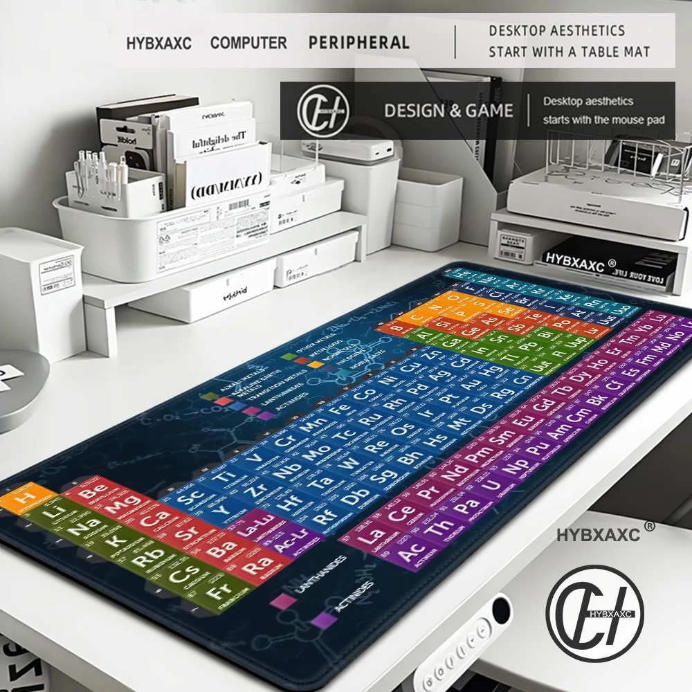 لعبة Mausepad 900x 400 الجدول الدوري الكبير للوحة الماوس الكيميائية Elem xxl لوحة ماوس مضادة للانزلاق لعبة لوحة المفاتيح وسادة مكتب حصيرة الكمبيوتر