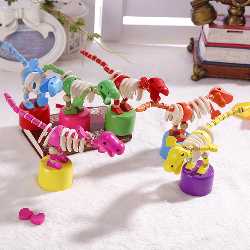 2 pçs dinossauro balanço brinquedo animal balanço animais brinquedos em forma crianças dos desenhos animados criança