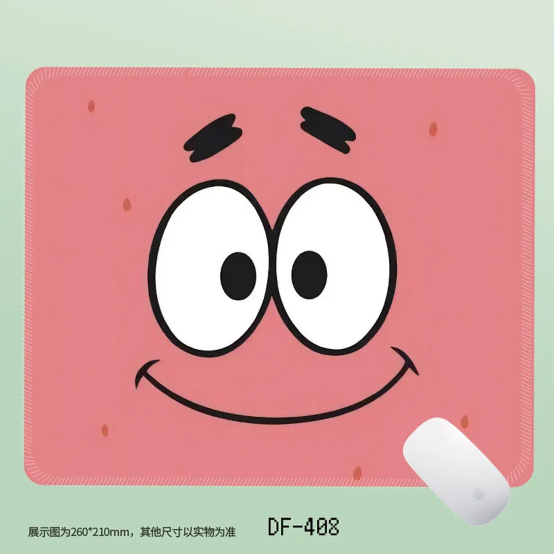 Kreatives Persönliches Patrick Star SpongeBob Schwammkopf Mauspad Kleines Cartoon-Büro-Mauspad Handgelenkstütze Gaming-Desktop-Pad