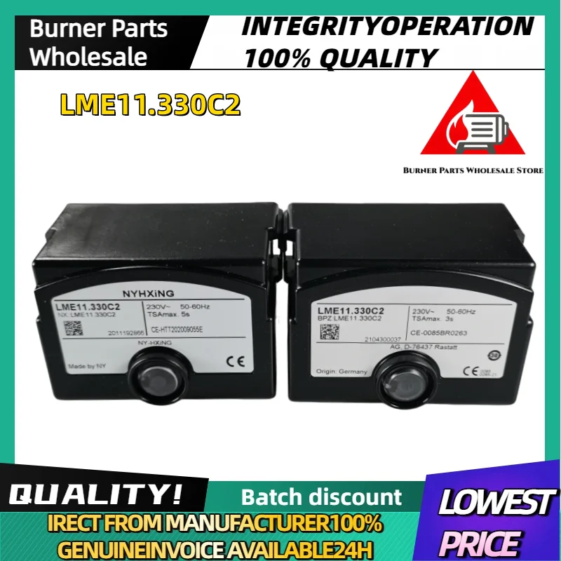 

Original LME11.330C2 LME11.330C2RL LME11.330C2BT Burner Program Controller Combustion Sequence Controller Industrial Boiler Spar