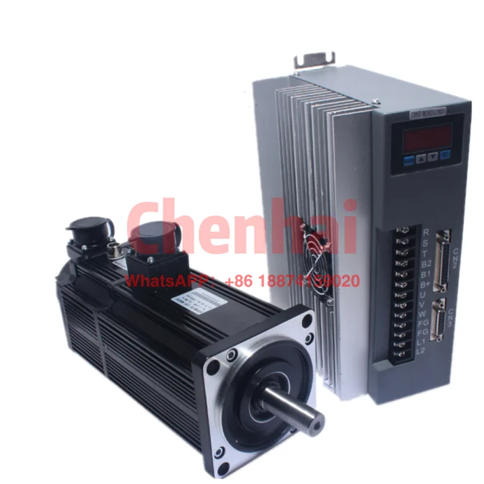 

380V Motor 48N.M 1500RPM 7.5KW 180ST-M48015 3 phase AC servo motor with driver for CNC milling