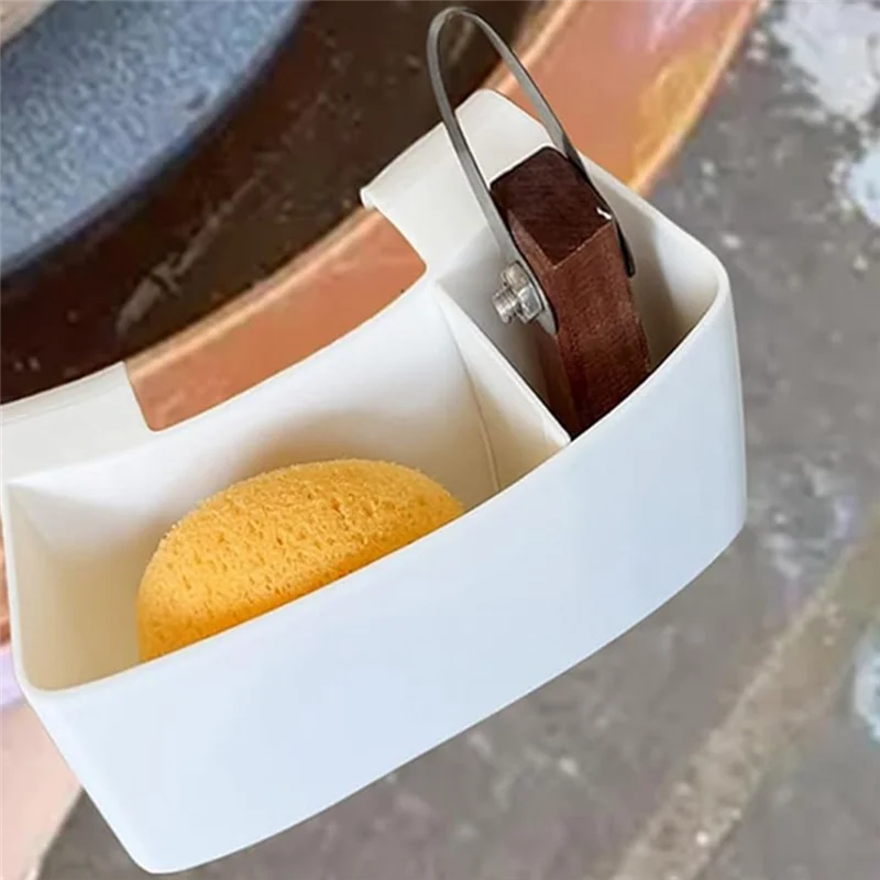 رف تخزين بلاستيكي ABMS مع فتحات قابلة للتعديل - حامل أدوات الفخار، منظم عجلة الفخار