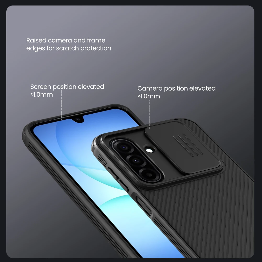 Für Samsung Galaxy A17 Hülle NILLKIN Slide Cases Objektivschutz-Hülle Rutschfeste Abdeckung Für Samsung Galaxy A17 – Detail 8