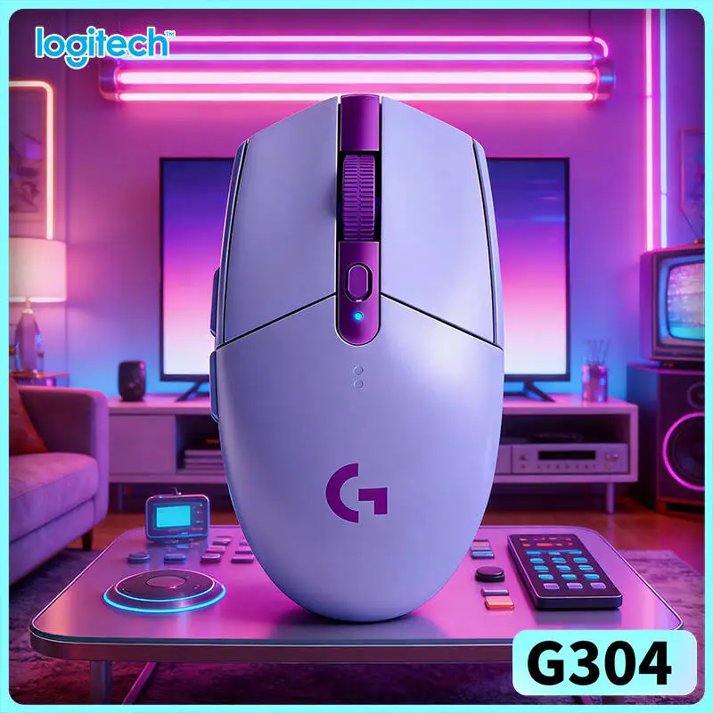 Logitech G304 LIGHTSPEED Wireless Gaming Mouse stable input performance avoids bad experience during important online meetings