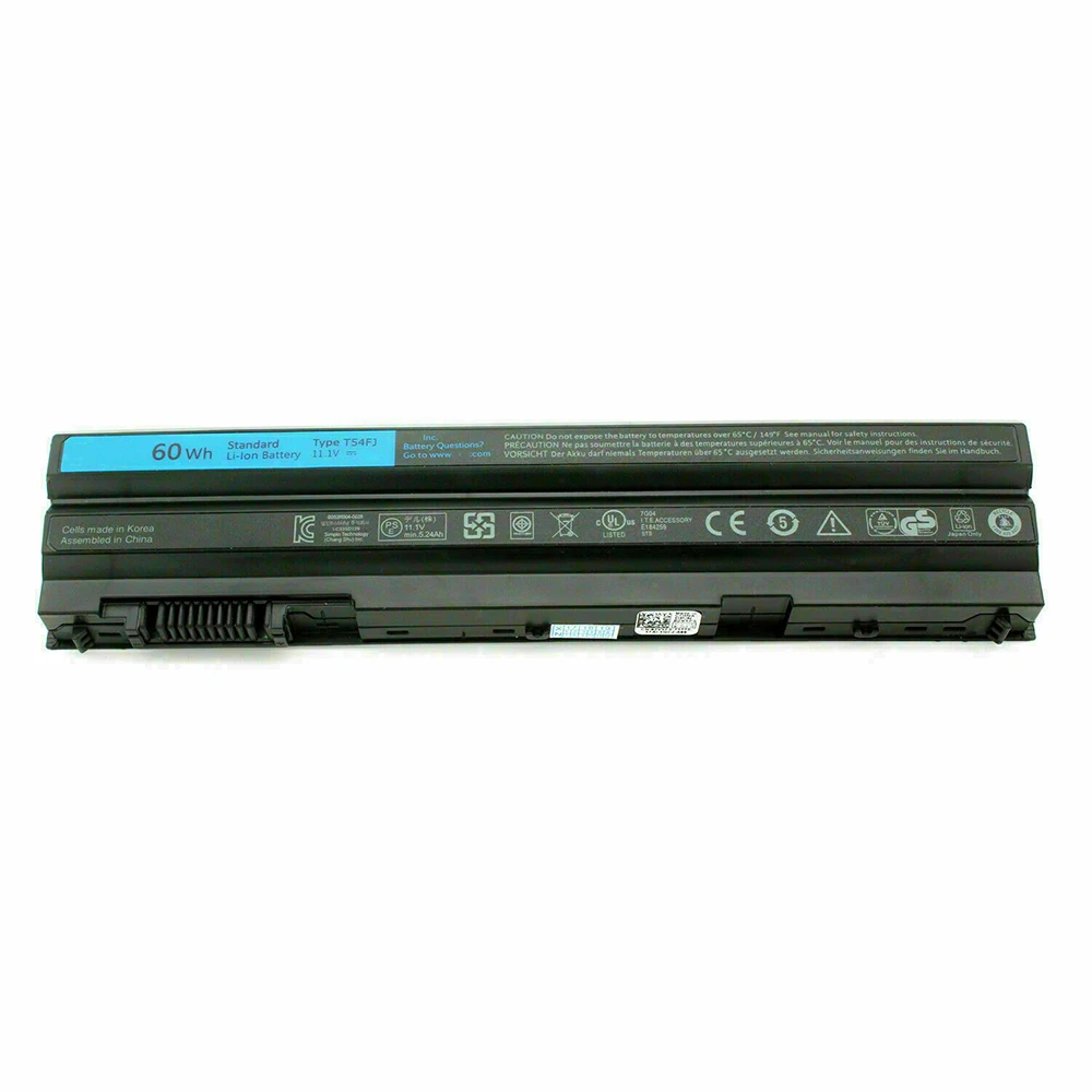 Imagem -05 - Original Genuíno T54fj 11.1v 60wh Bateria do Portátil para Dell Latitude E6420 E6430 E6440 E6540 E5420 E5430 Novo