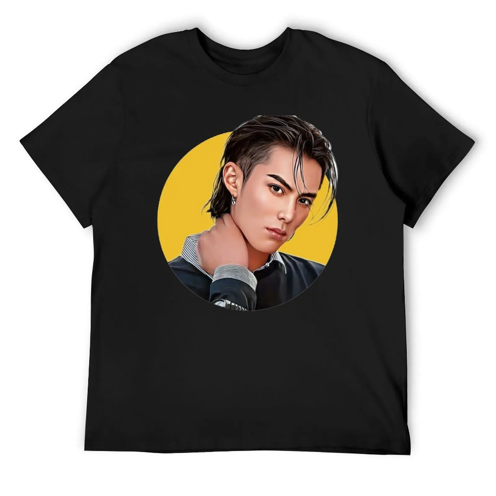 Dylan Wang Cute Actor T-Shirt sports fans anime tshirt kawaii clothes clothes for men