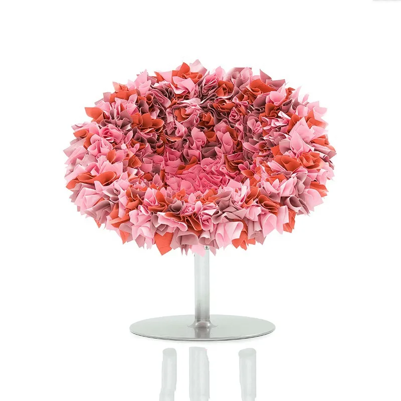 

Leisure bouquet chair creative model house villa exhibition hall special-shaped petal chair