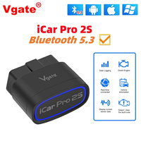 Vgate iCar Pro 2S Auto Scanner ELM327 Bluetooth 5.3 for Android/IOS/PC OBD2 Car Diagnostic Tool elm 327 Upgraded OBD 2 V2.3