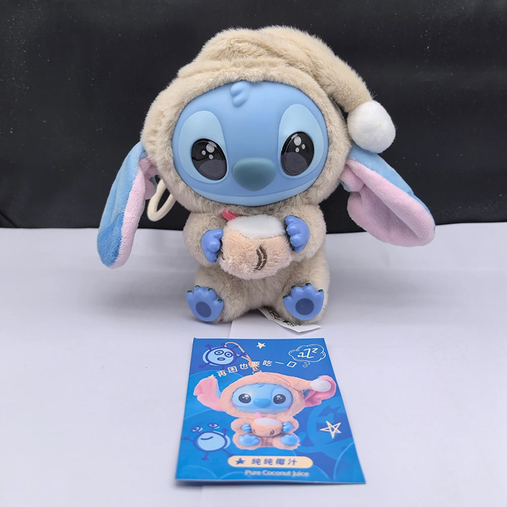 Disney Nieuwe Stitch Eat Some Thing Before Sleep Series Vinyl Blind Box Tas Hanger Schattige Pluche Pop Mystery Box Speelgoed Verrassingsgeschenken