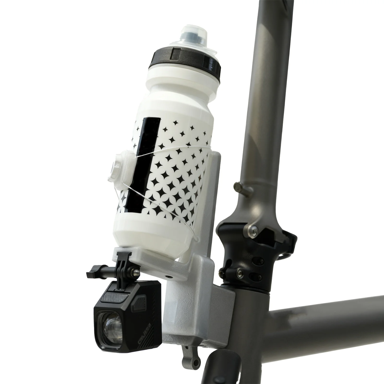 DJCRAWLER Storage Rack + Under-Car  Light/Action Camera Two-in-One Multi-Function Pig Nose Base No-Installation Mounting Bracket