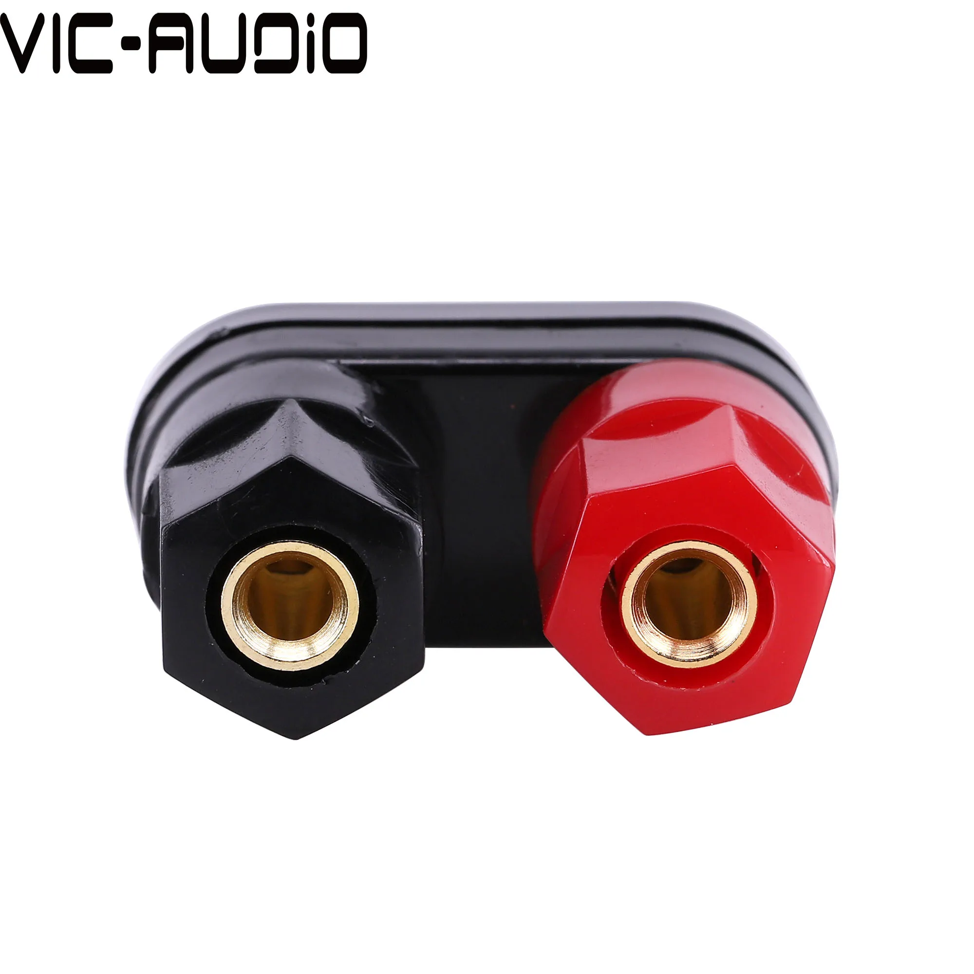 1PC 4mm Banana Stecker Paar Terminal Rot Schwarz Dual Stecker Verstärker Binding Post Banana Stecker Lautsprecher Stecker Jack