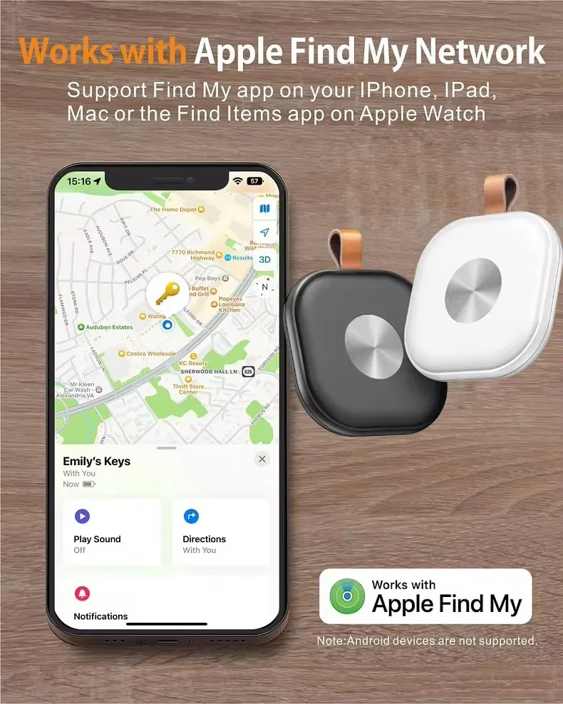 Smart Tracker Smart Tag Air ITag GPS Tracker Global Work with Apple Find My APP Anti Lost Key Car Smart Bluetooth Tracker IOS