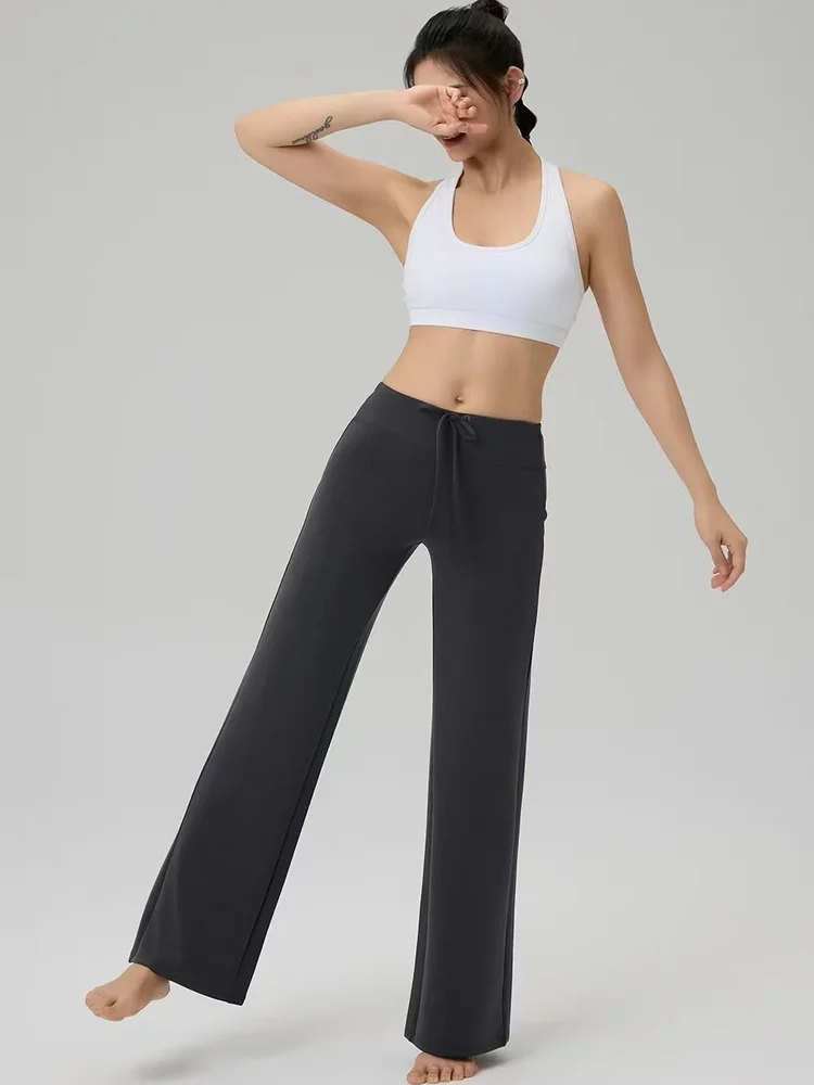 

Летние женские брюки из лиоцелла и модала с высокой эластичностью, повседневные, удобные, спортивные, свободные, прямые, для йоги