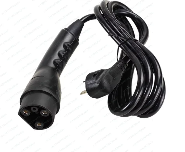 Green Pass Sightseeing  Plug Socket, Electric Patrol Car Charging Gun 220V Charger Interface