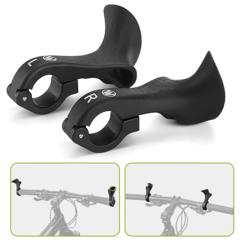 Nylon Bicycle Handlebar Bicycle Accessories Anti-slip Cow Horn Cow Horn Handle Black MTB Road Bike Grip MTB Road Bike