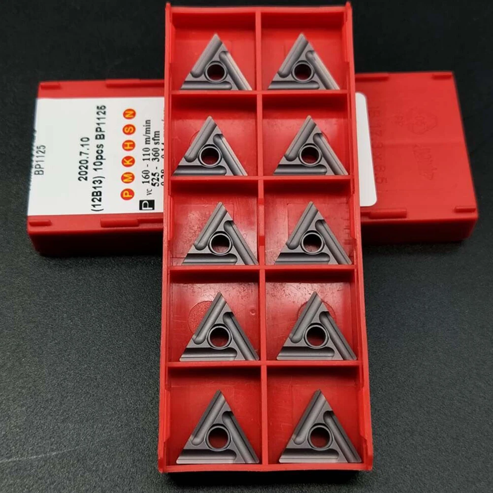 

Твердосплавные токарные пластины для ЧПУ, сменный набор, сталь TNMG160404R-ES, аксессуары, режущий инструмент для стали