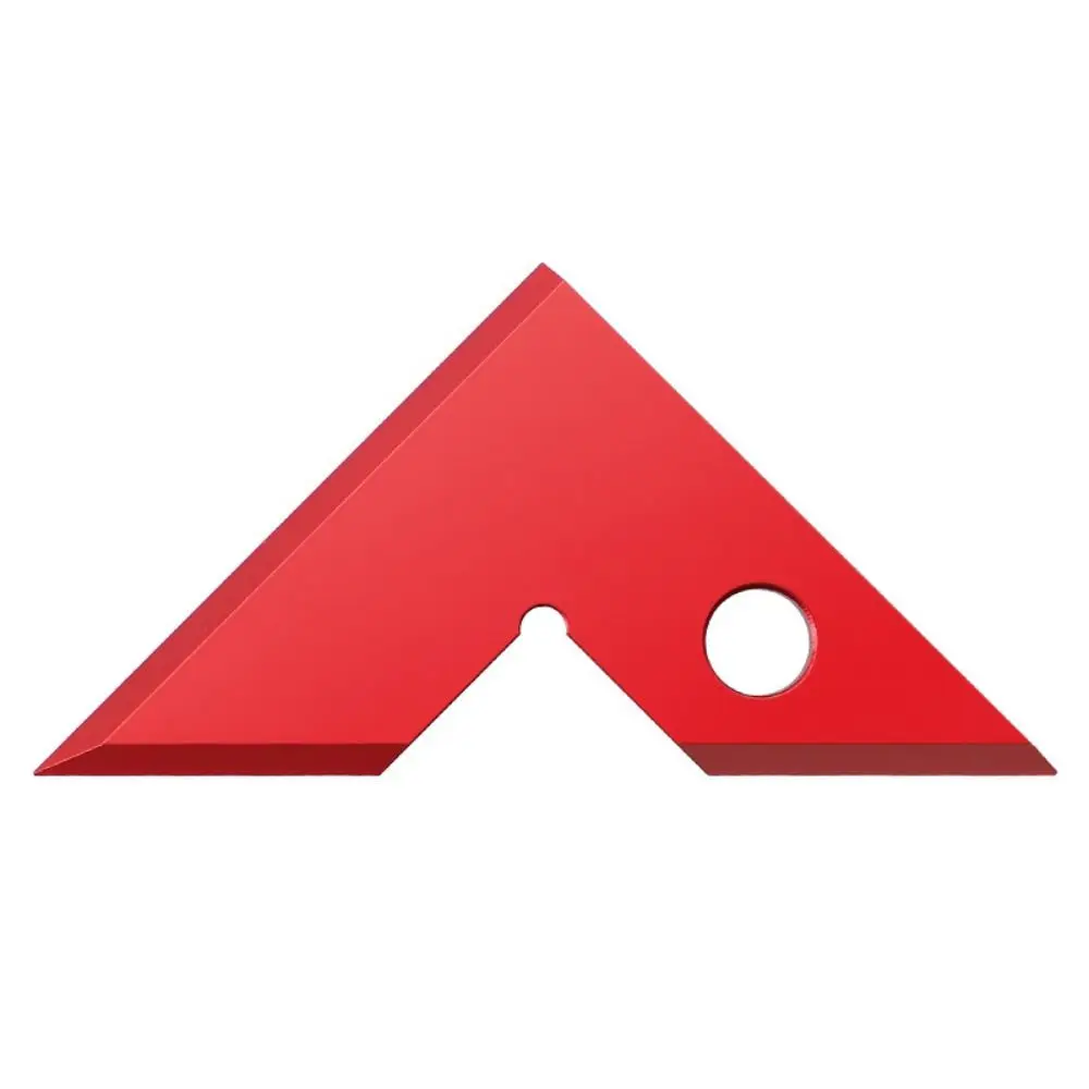 Portable 45° 90° Right Angle Gauge Precision Mini Woodworking Ruler Aluminum Alloy Measuring Tool Square Ruler Carpenter