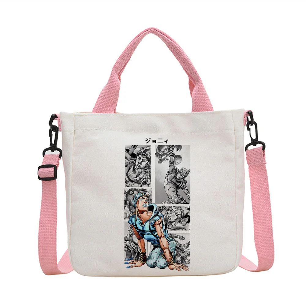 Steel Ball Run Jojo Bizarre Adventure tote bag canvas  reusable einkaufstasche bolsas de tela torba na zakupy femme
