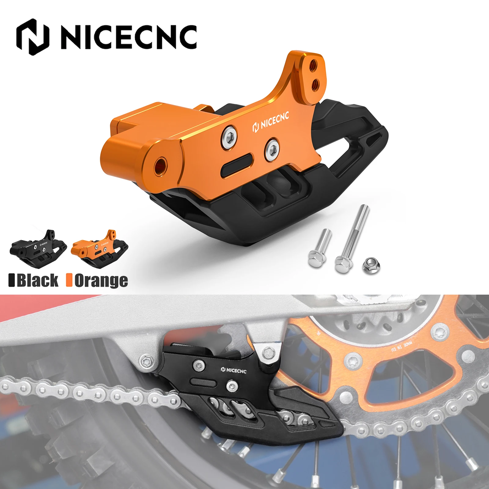 

For 2019-2024 KTM 790 890 Adventure Motorcycle Chain Guide 690 Enduro R SMCR 250 Adventure 390 Adventure Husqvarna 701 Supermoto