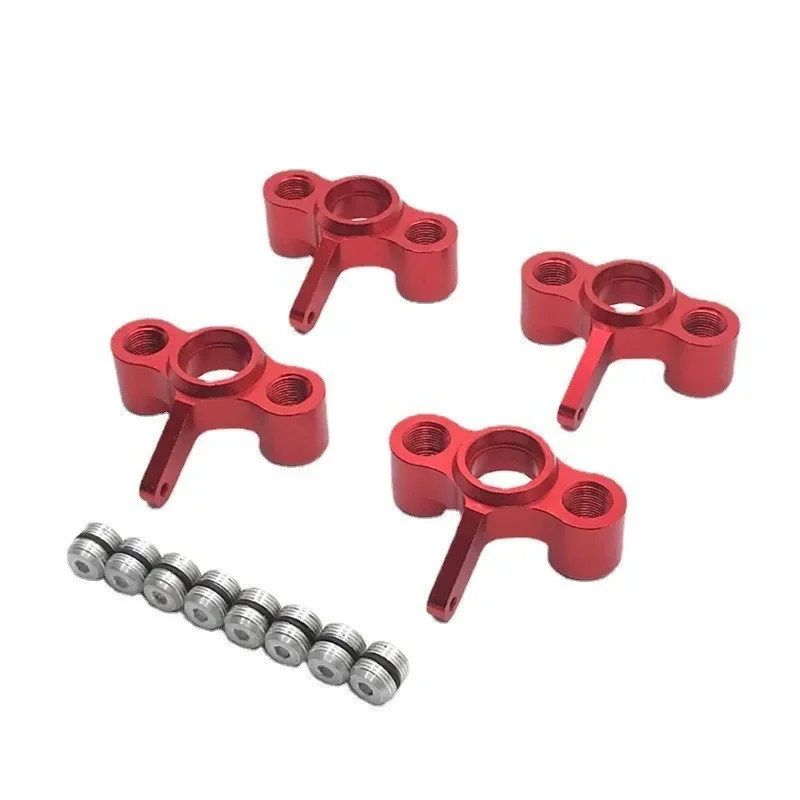 

4Pcs Metal Steering Knuckles Hub Carrier for JLB Racing Cheetah 11101 21101 J3 Speed 1/10 RC Car Upgrade Parts