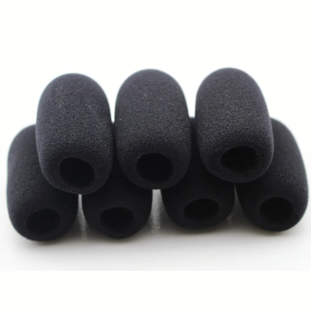 Linhuipadโฟมไมค์กระจกไมโครโฟนครอบคลุมกับ15มิลลิเมตรเส้นผ่าศูนย์กลางรู10ชิ้น/ล็อตจัดส่งฟรีโดยโพส...