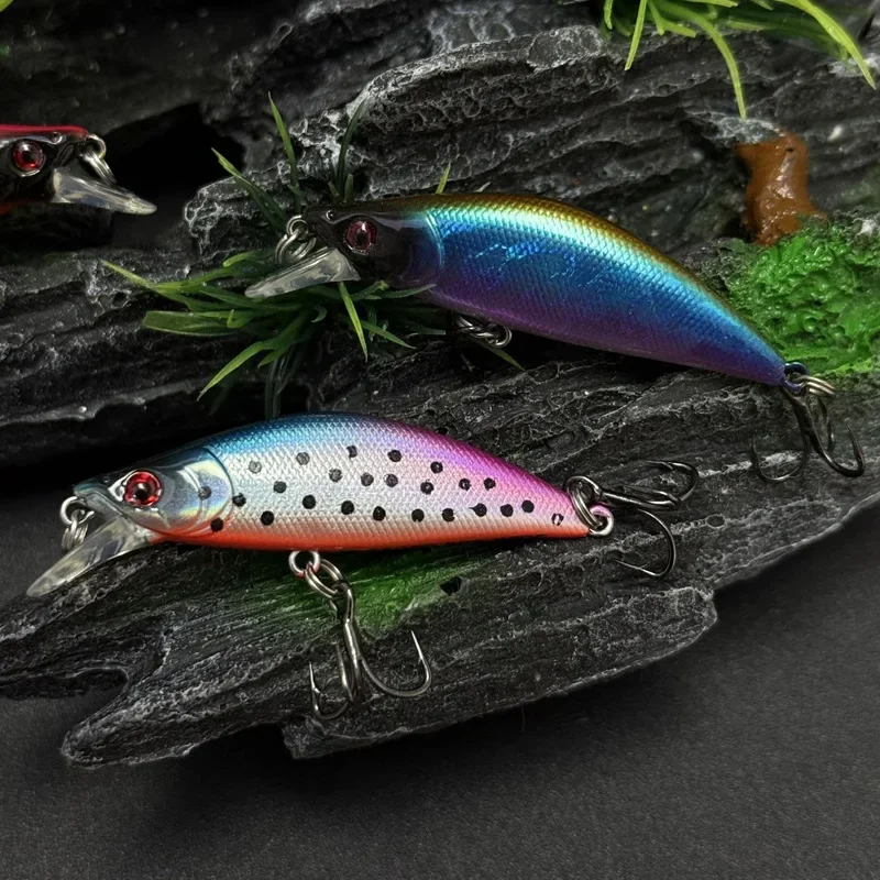 50mm 5.2g Sinking Minnow Fishing Lures Jerkbait Wobblers Pike Trout Carp Artificial Hard Bait Topwater Swimbait Accessories image 3