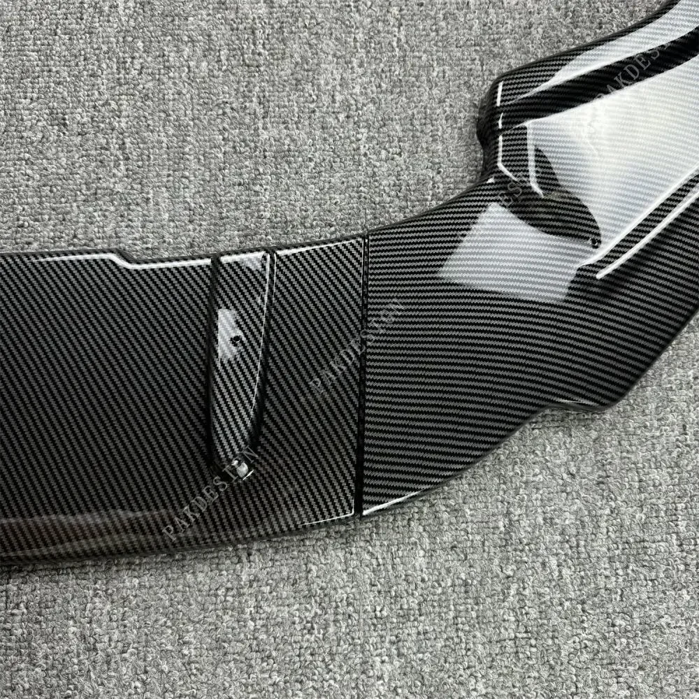ABS Front Bumper Lip Spoiler Splitter Diffuser Canards Bodykit Cover Guard Trim for VW Golf 7 MK7 7.5 GTI GTD R R-Line 2012-2019