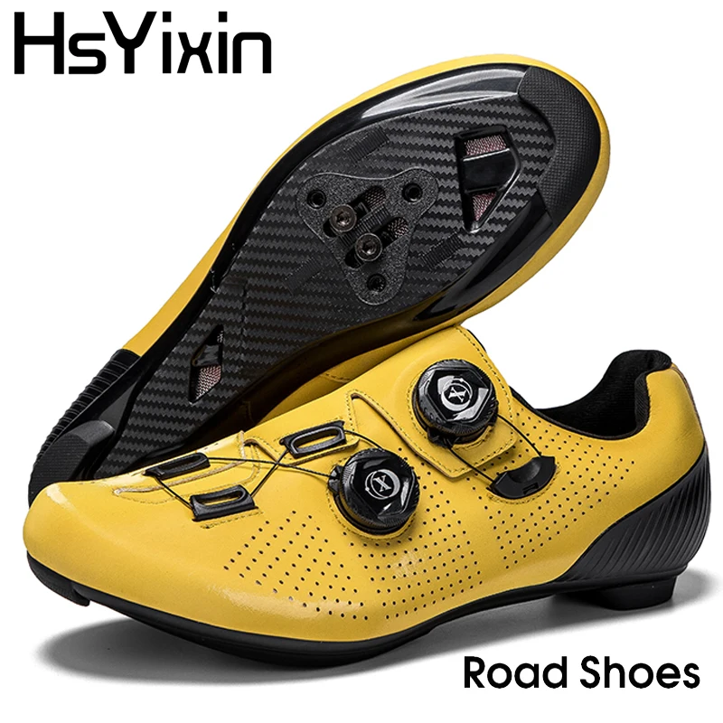 Men\'s Pro Cycling Sneakers Road Cycling Shoes mtb Cycling Shoes Cleat Slip Resistant Self Locking Cycling Shoes Cycling Shoes