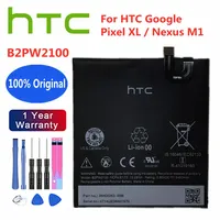 New 100% Original B2PW2100 Battery For HTC Nexus Google Pixel XL Nexus M1 3450mAh High Quality Phone Batteries Bateria