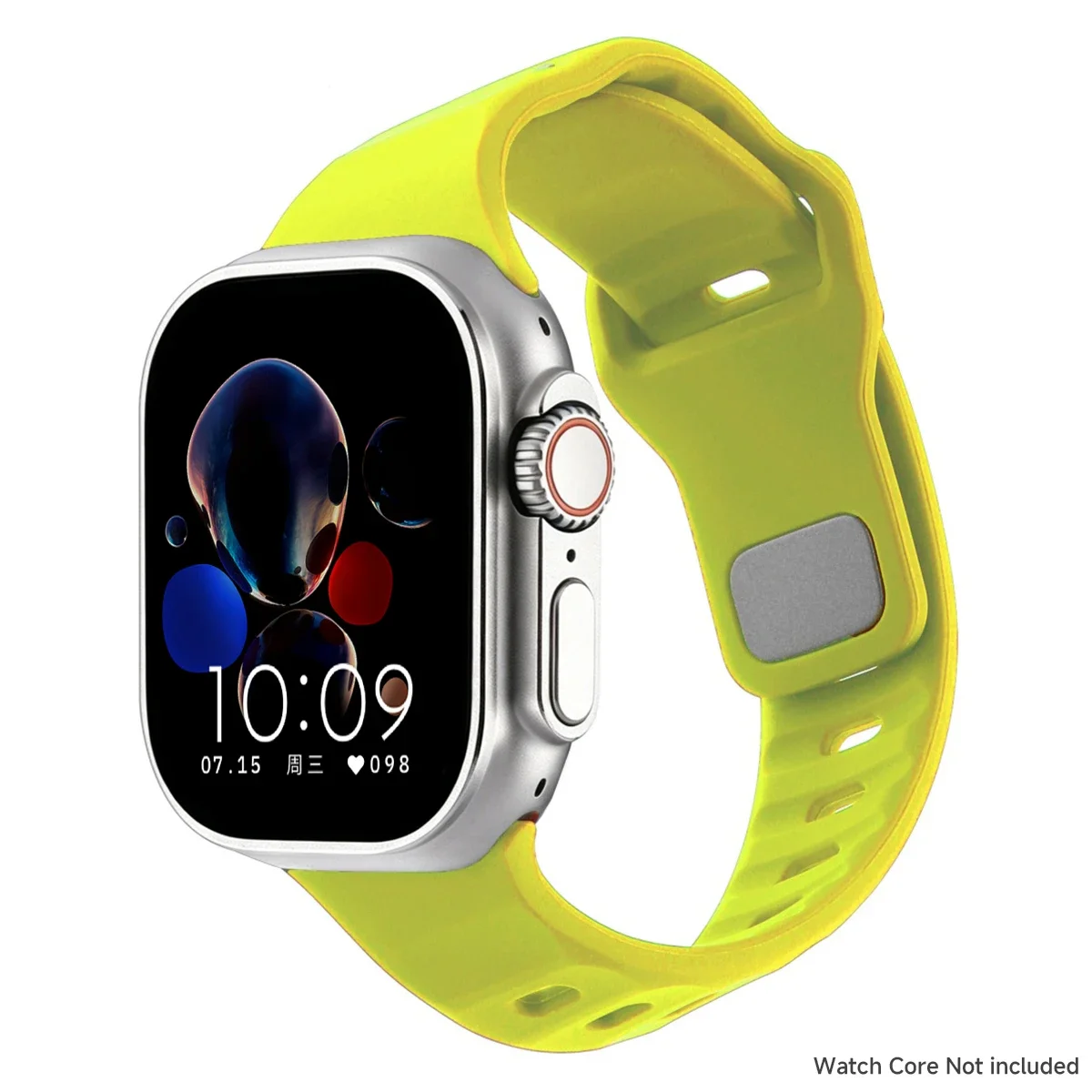 Kreatives Schrägband für Apple Watch 49mm 42 40 44 38 41mm Silikonarmband für iWatch Series 11 10 46mm 9 8 7 6 5 4 SE – Detail 27