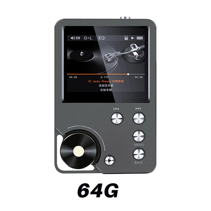 Hi-Fi MP3 Player Lossless DSD High Definition Digital Audio Music Player Sports Expandable Up To 256GB