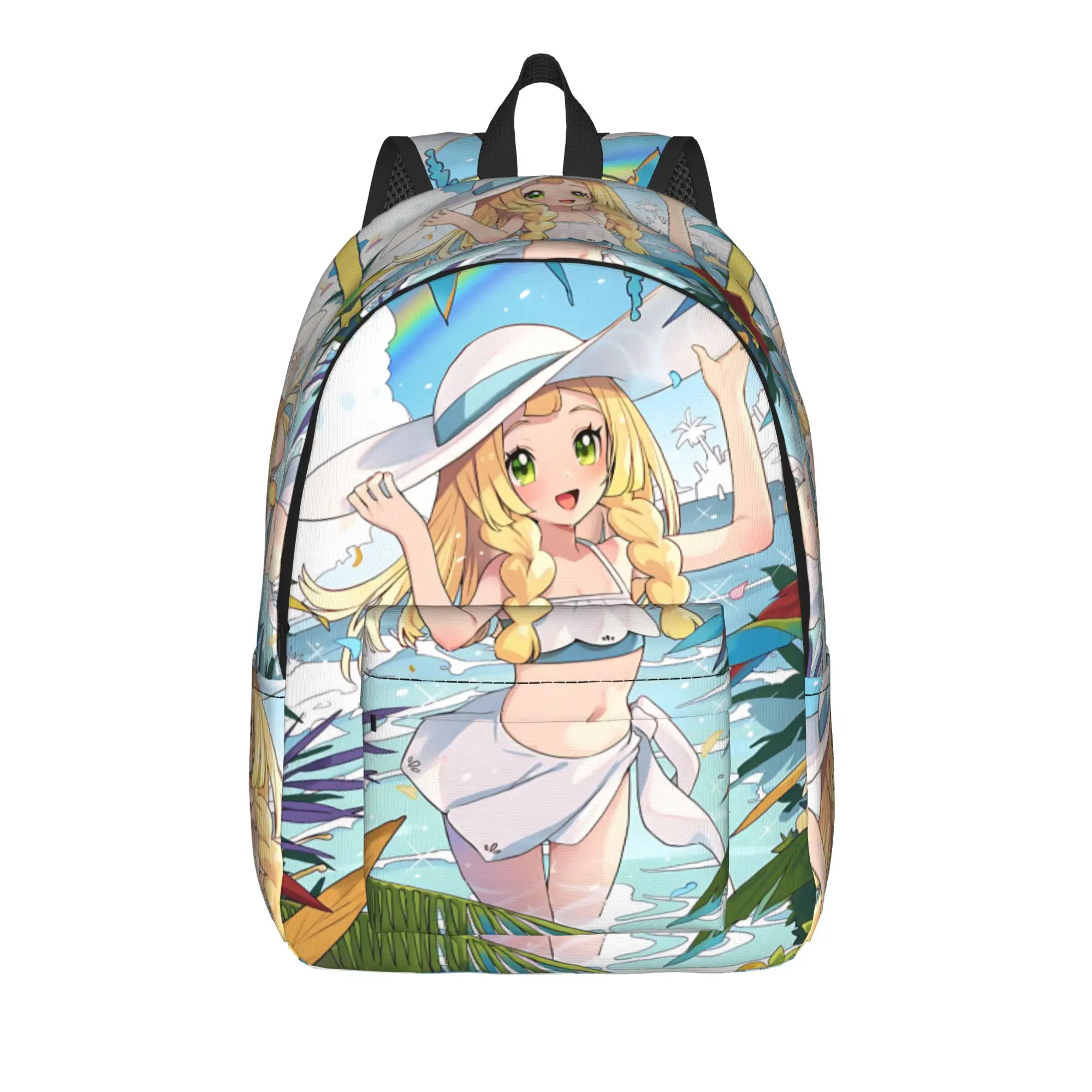 

Fashion Pokémon characters Backpack funko Mochilas Snack Storage High School Large Capacity Rucksack