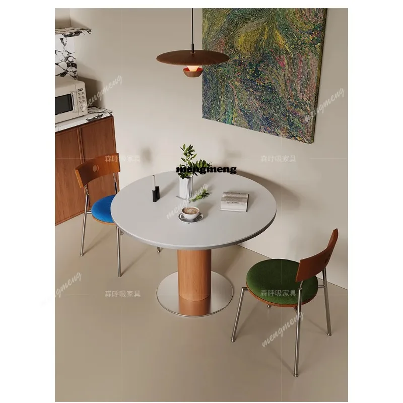 Pedestal Base Dining Table Central Support Legroom Freedom Dining Table Clean Look Home Furniture Mesa De Comedor