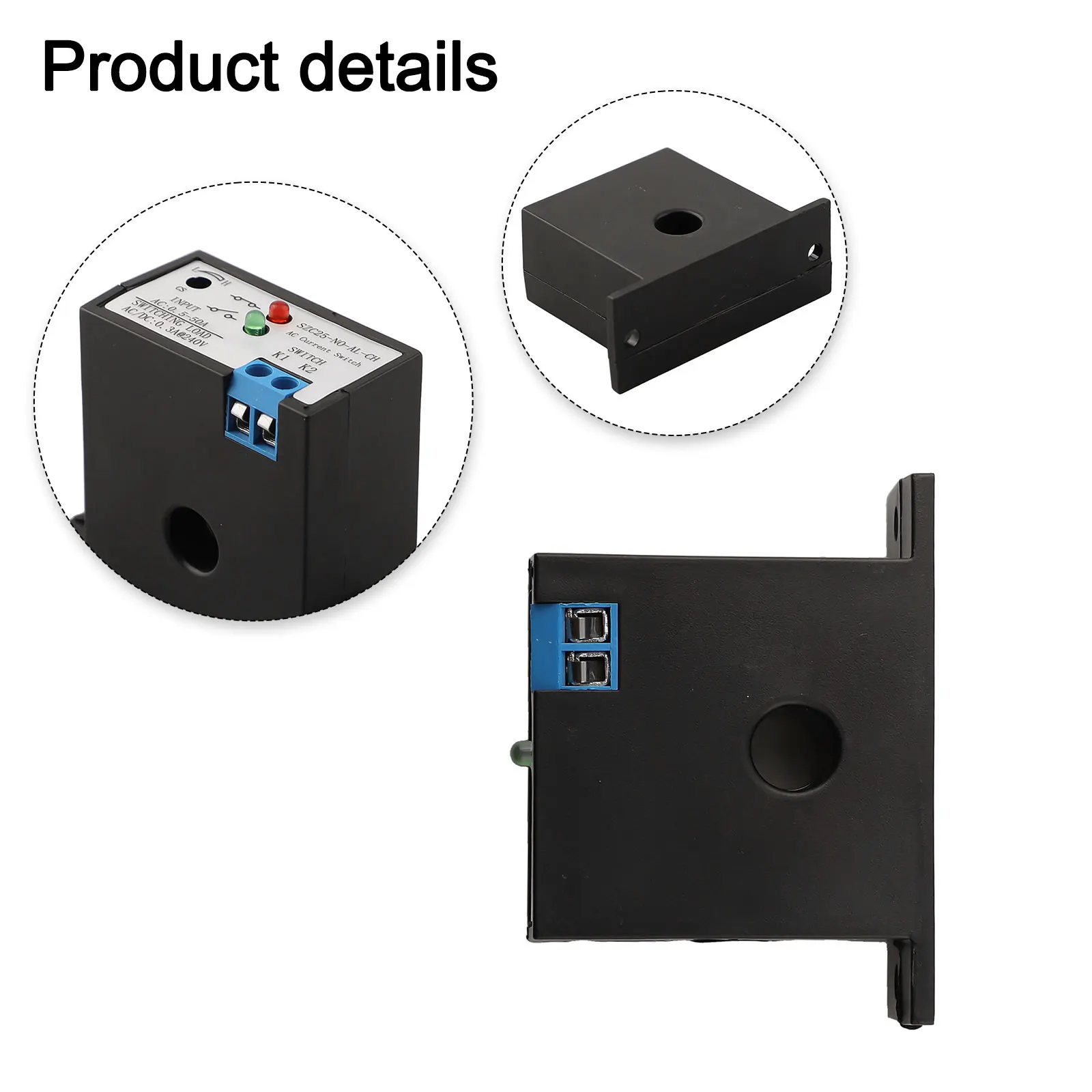 

Управление автоматизацией оборудования SZC25-NO-AL-CH Автоматизированное управление оборудованием Диапазон переменного тока 0,5–50 А Не требует внешней мощности