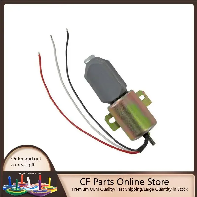 

New Throttle Solenoid Q612-A17V12 141781-0000 12V For Miller Volvo