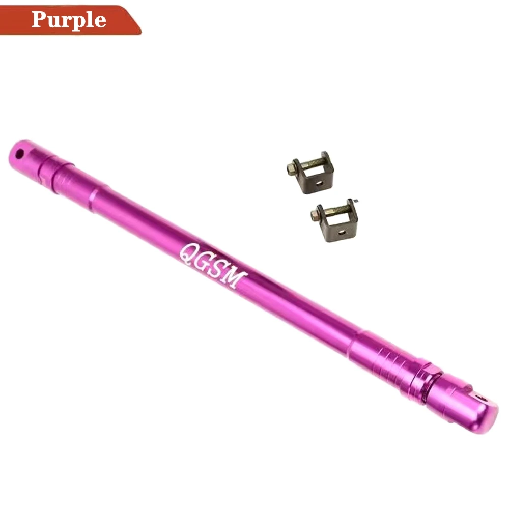 E-Motorbike Scooter Frame Reinforce Rod Balance Bar CNC Adjustable Universal For Honda Yamaha Scooter RSZ JOG Niu Ninebot Modify image 3