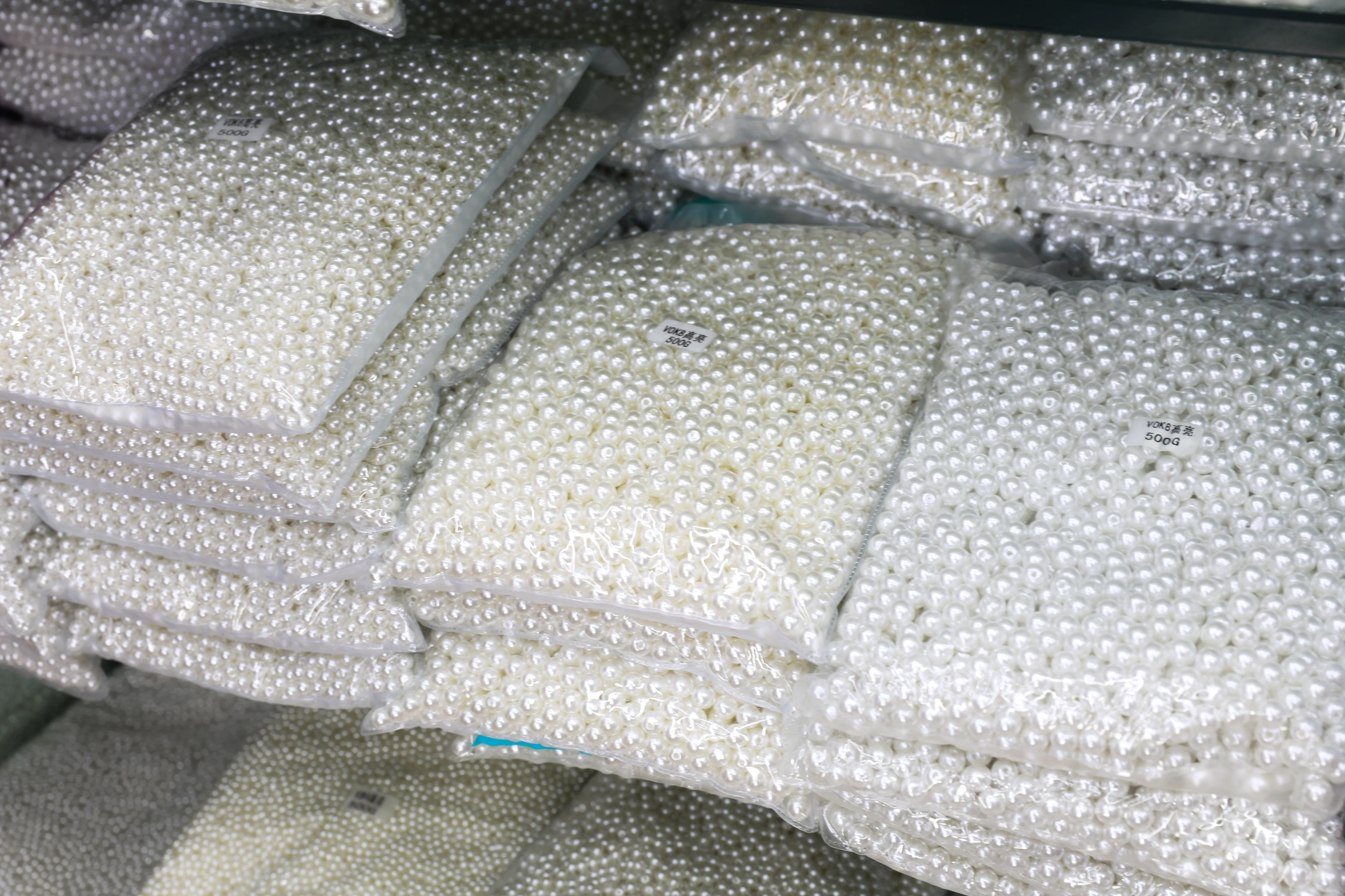 

Bulk Big Package All size With hole pearl ABS loose Round Beads Craft For Jewelry Making white beige DIY Imitation Garment bead