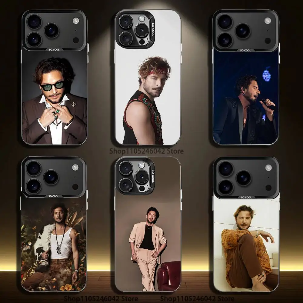 

M-Manuel Carrasco Phone Case For iPhone 17,16,15,14,13,12,11,Pro,XS,Max,Plus,Mini,SE4,E Black Matte Shockproof Cover