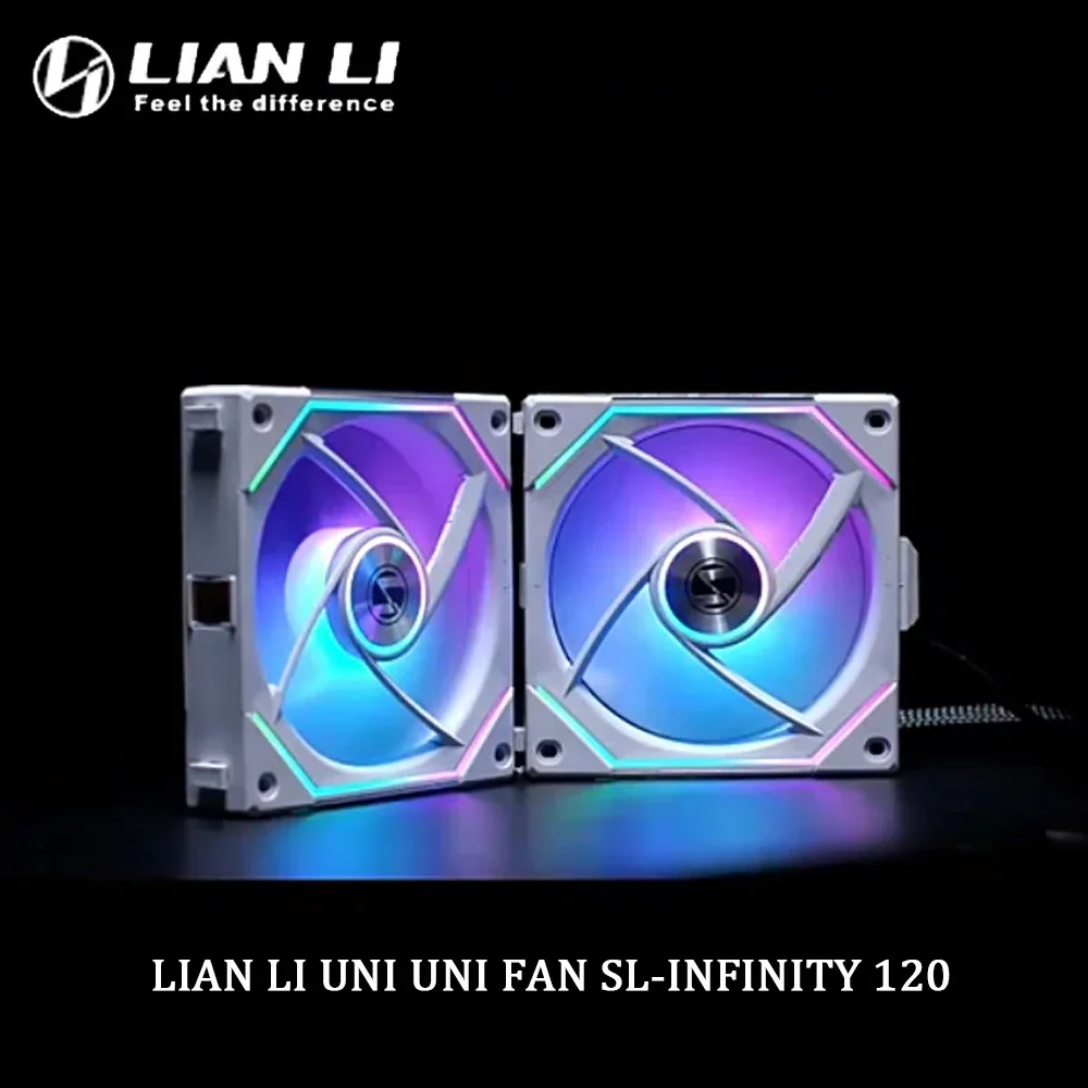 LIAN LI UNI FAN SL-INF120 Infinity Mirror LED ARGB Gen. 3Th Fan Reverse Blade PC Gamer Cabinet Cooler