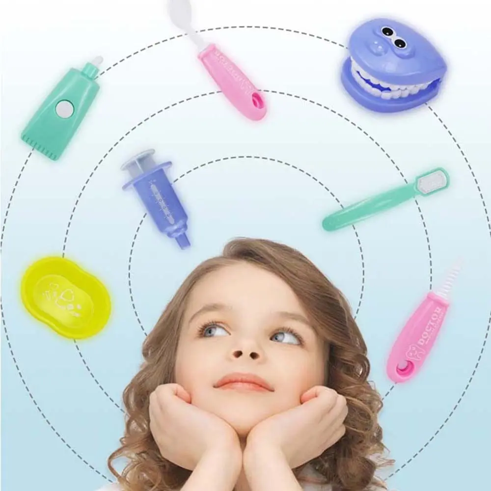 Interaction Hand-eye Coordination Kid Doctors Game Dentist Check Teeth Model Doctors Role Play Toy Kids Doctors Toy