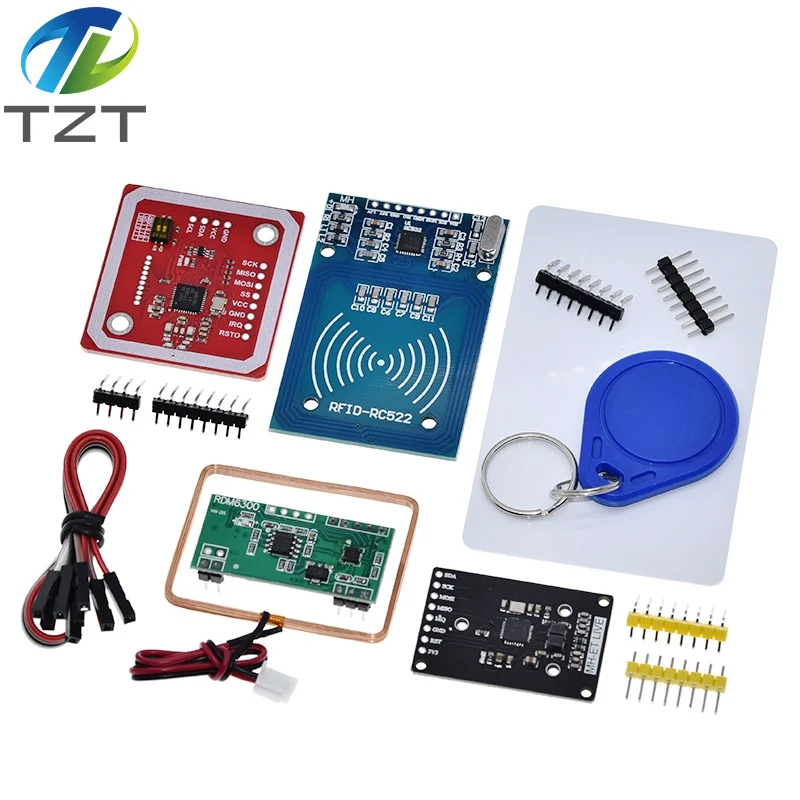 RFID module RC522 MFRC-522 RDM6300 Kits S50 13.56 Mhz 125Khz 6cm with tags SPI Write & Read for Arduino UNO 2560