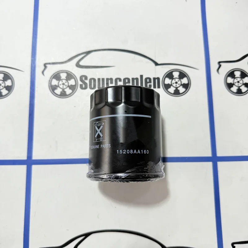 2Pcs Auto Oil Filter Element Suit For Subaru Forester XV Impreza BRZ Tribeca Legacy Outback 15208-AA160