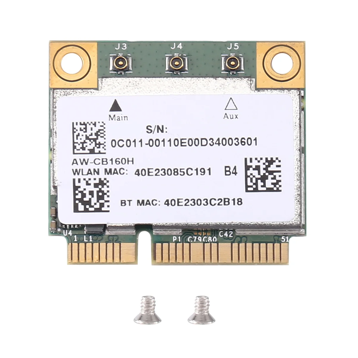 ATP-For AzureWave BCM94360HMB WIFI Card 802.11AC 1300Mbps WIFI Wireless WIFI BT 4.0 Mini PCI E Card