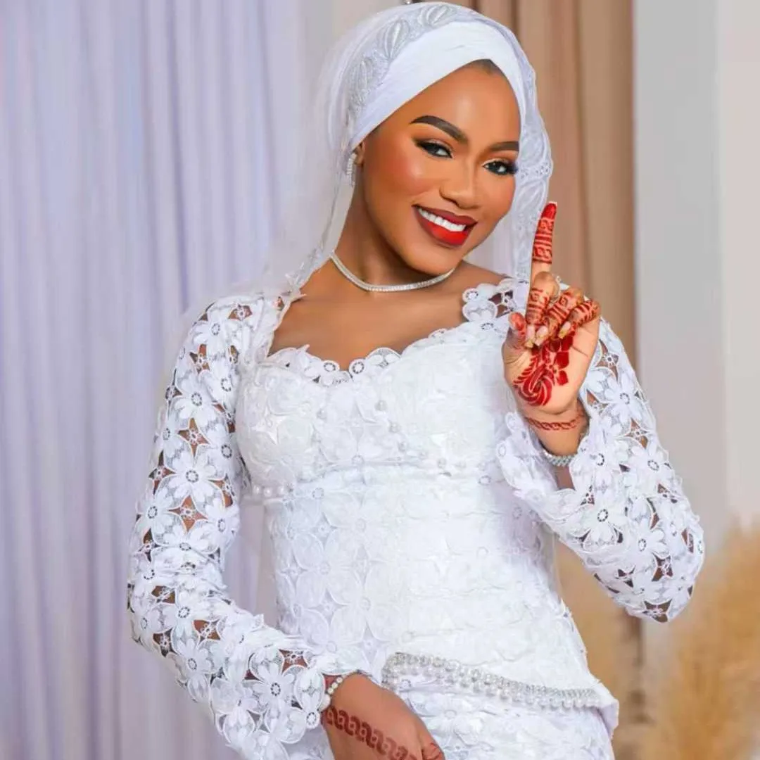 

African Nigerian Guipure Cord Lace Fabrics 5Yards 2026 New White African Water Soluble Lace For Women Party Dress