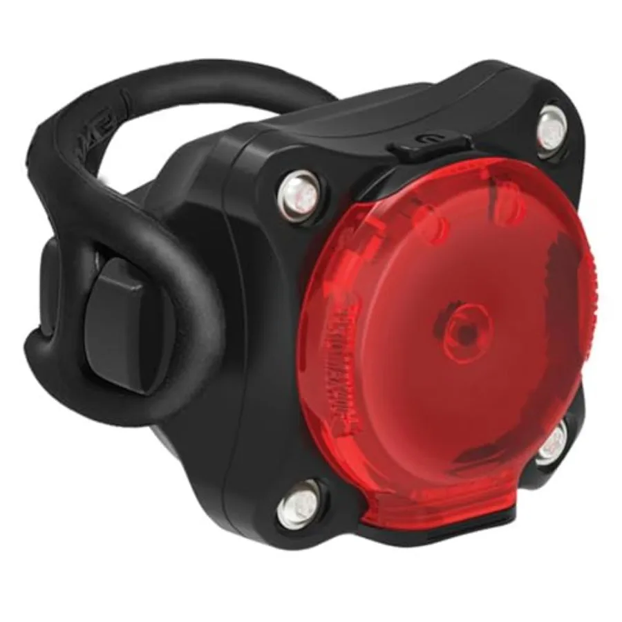 

Zecto Drive Max Bicycle USB Rechargeable IPX7 Waterproof LED Rear Light w/Multiple Solid and Flash Modes Silicone Rubber Mounti