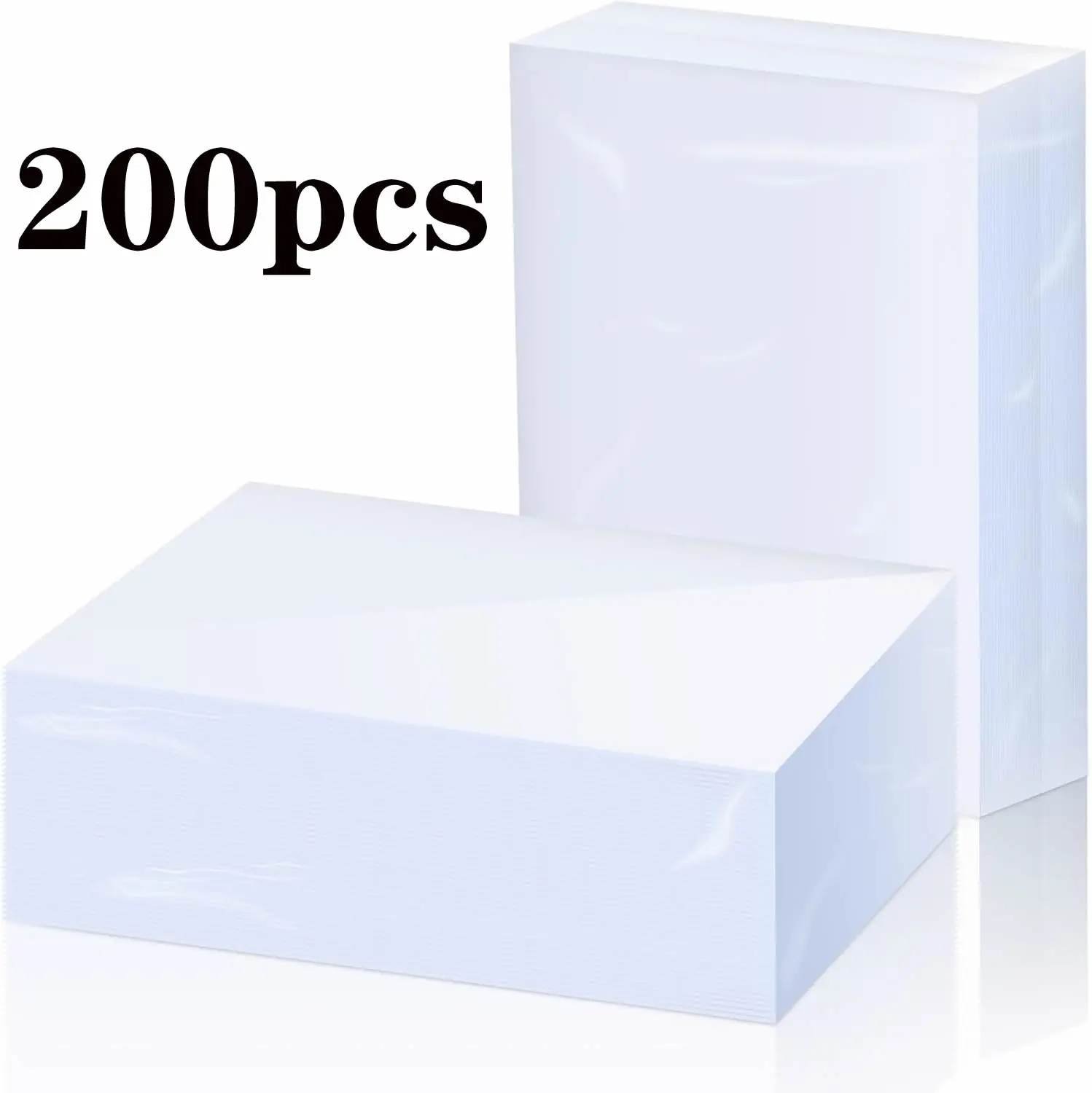 500 stuks transparante penny card sleeves, zachte plastic beschermhoezen voor standaard Pokémon, MTG, baseball en sportkaarten