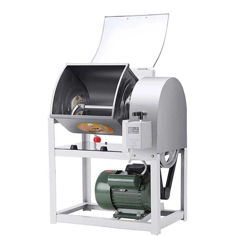Máquina mezcladora de masa de gran capacidad de 2200W, amasadora de 25kg, Mezclador de alimentos comerciales mezclados, agitador de harina de acero inoxidable para hacer Pizza