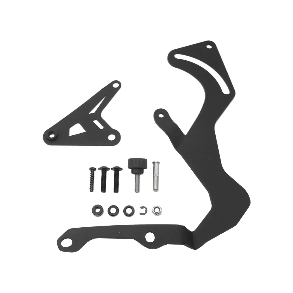 

Motorcycle Windshield Lift Bracket (Black) for Pan America 1250 2021- & 1250 Special - Stabilizes Windshield & Reduces