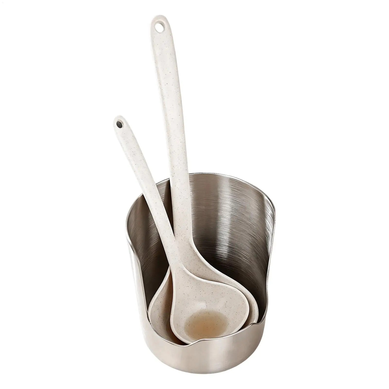 Multifunctional Kitchen Utensil Holding Rack Stainless Steel Pot Lid Holder Spoon Rest for Spatula Ladle Cooking Tool Organizer